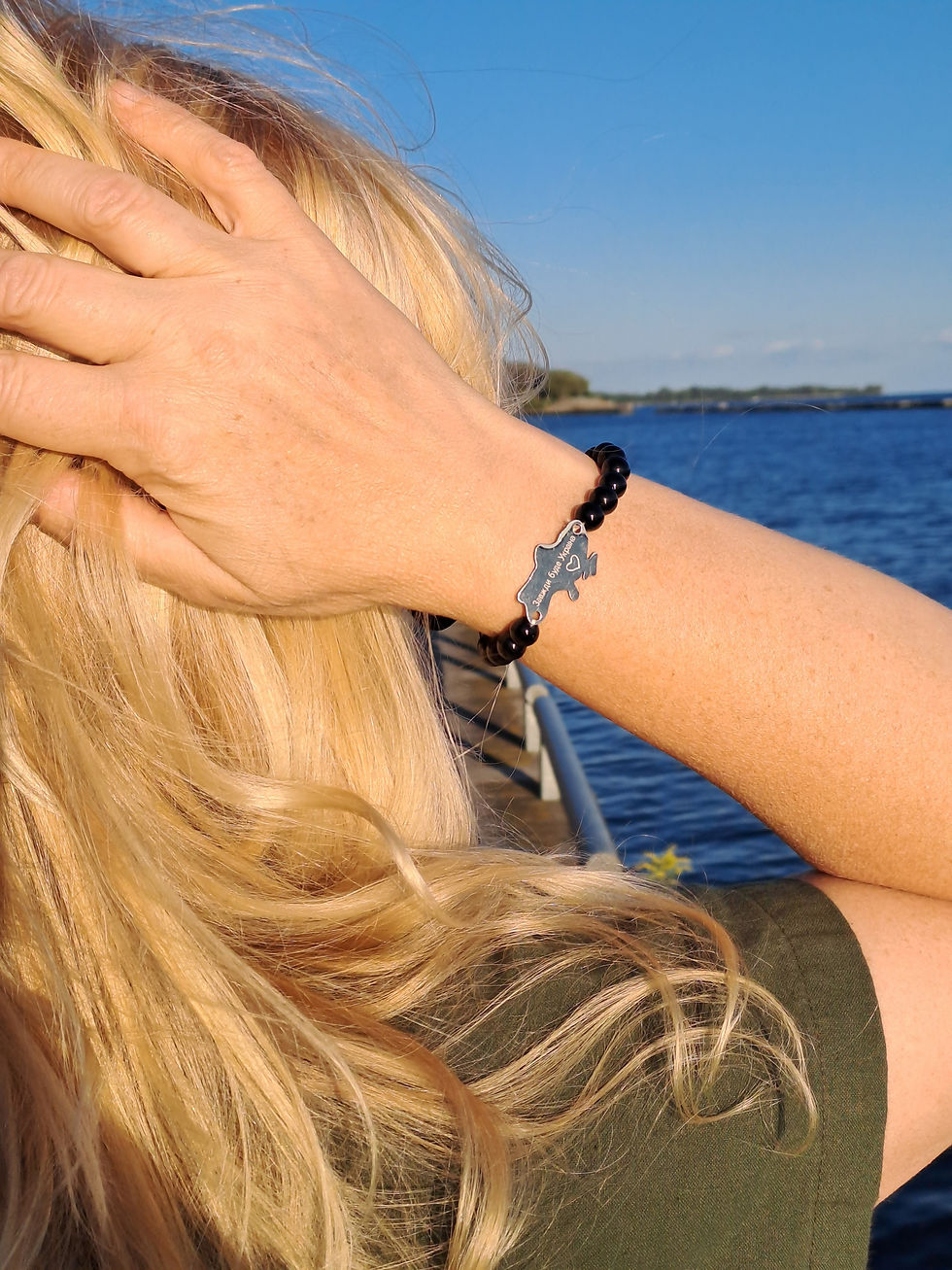 Thumbnail: Onyx bracelet 'Ukraine'