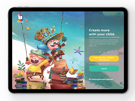 Me Books App_In App Previews_Welcomescreen