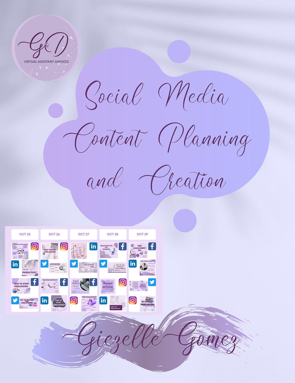 Social Media Content Planning and Creation