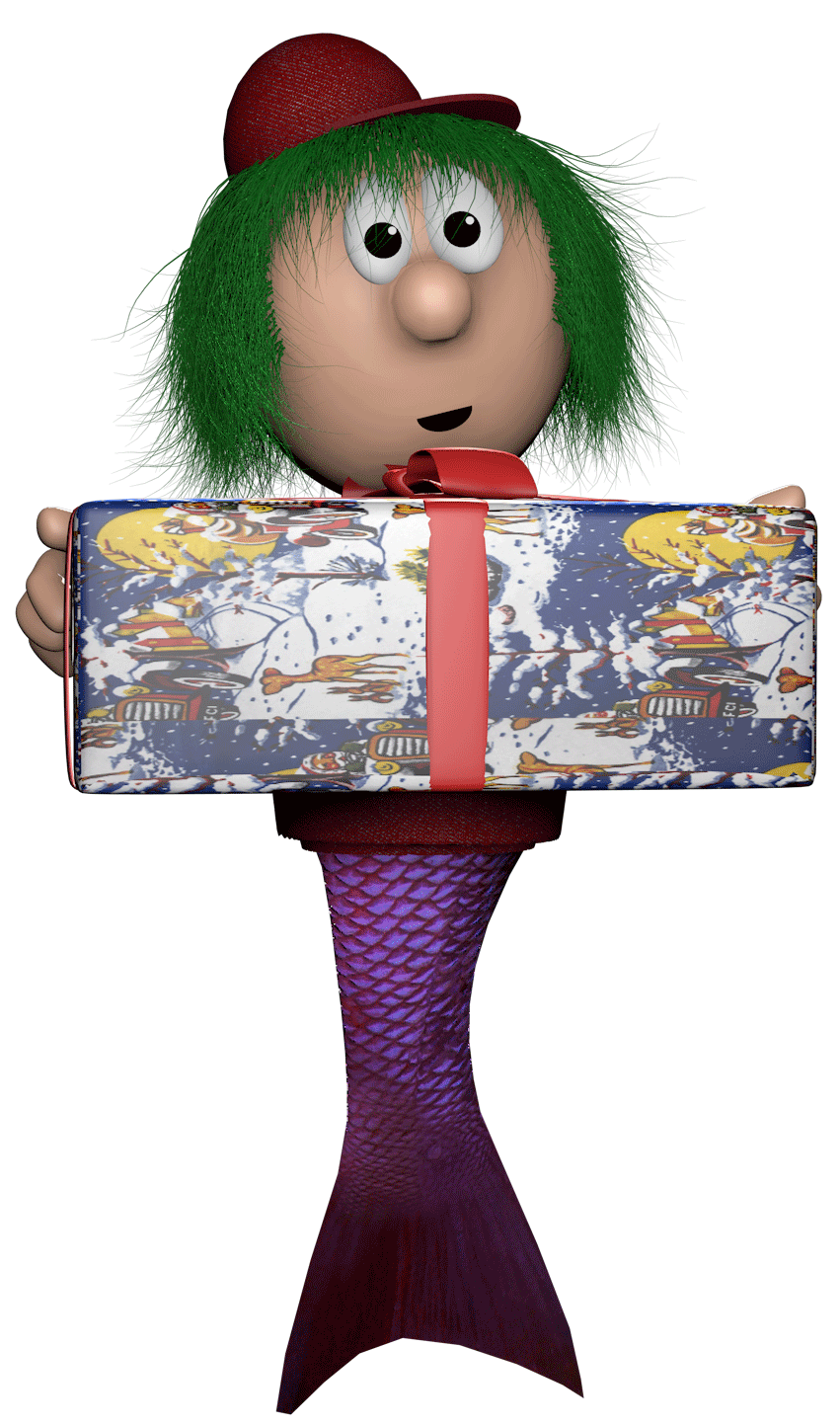 Mermaid-with-gift.gif