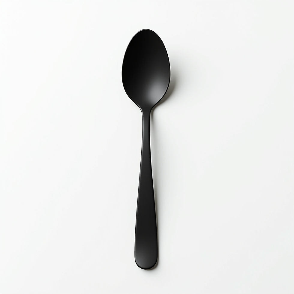 Matte Black Spoon