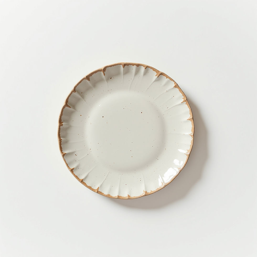 Earthware Ceramic Plate