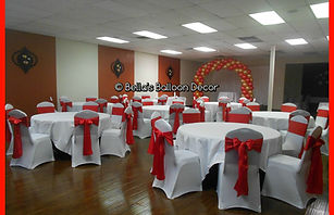 Event table and chair linens