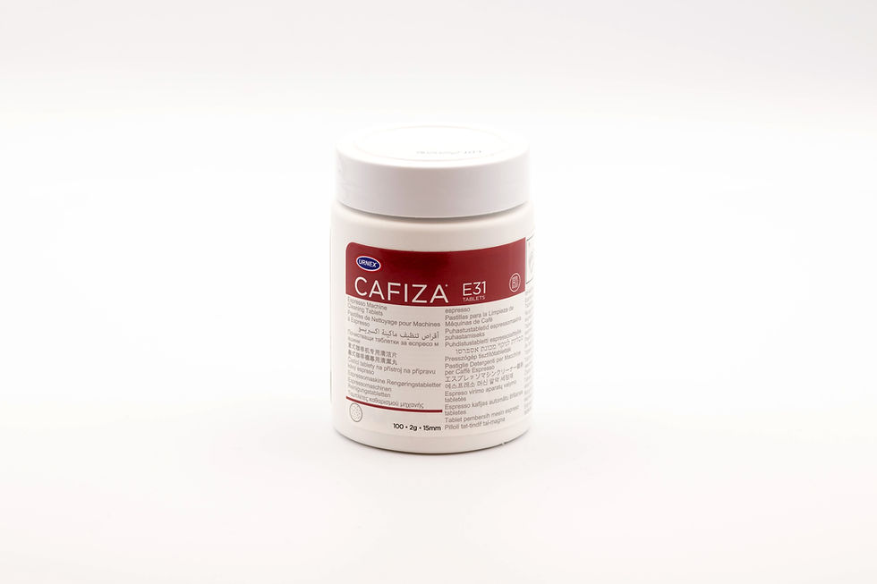 Urnex bio cafiza espresso rensetabletter E31