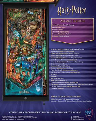 Harry Potter (Arcade Edition) | Next Level Pinball