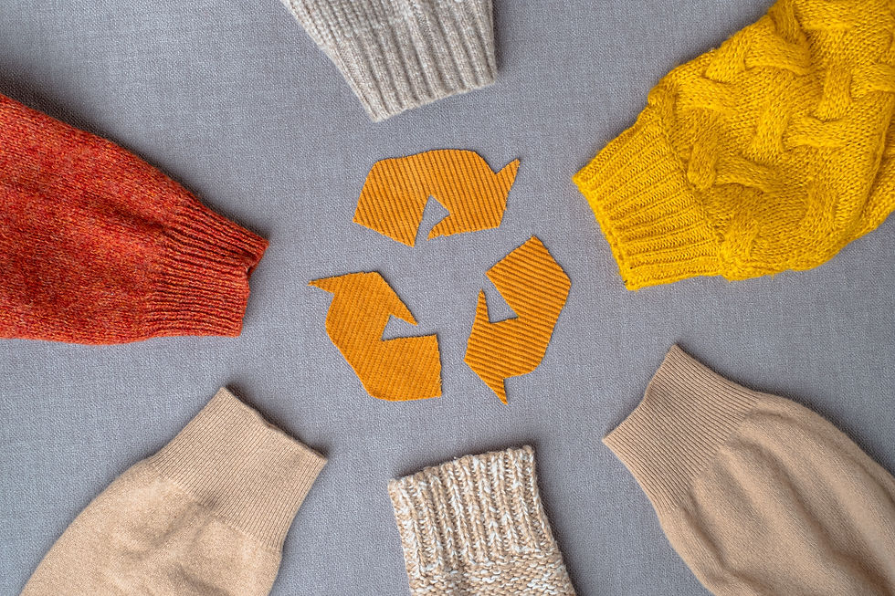 Defashion is more than recycling... it is about thinking about source and end-of life for textiles.