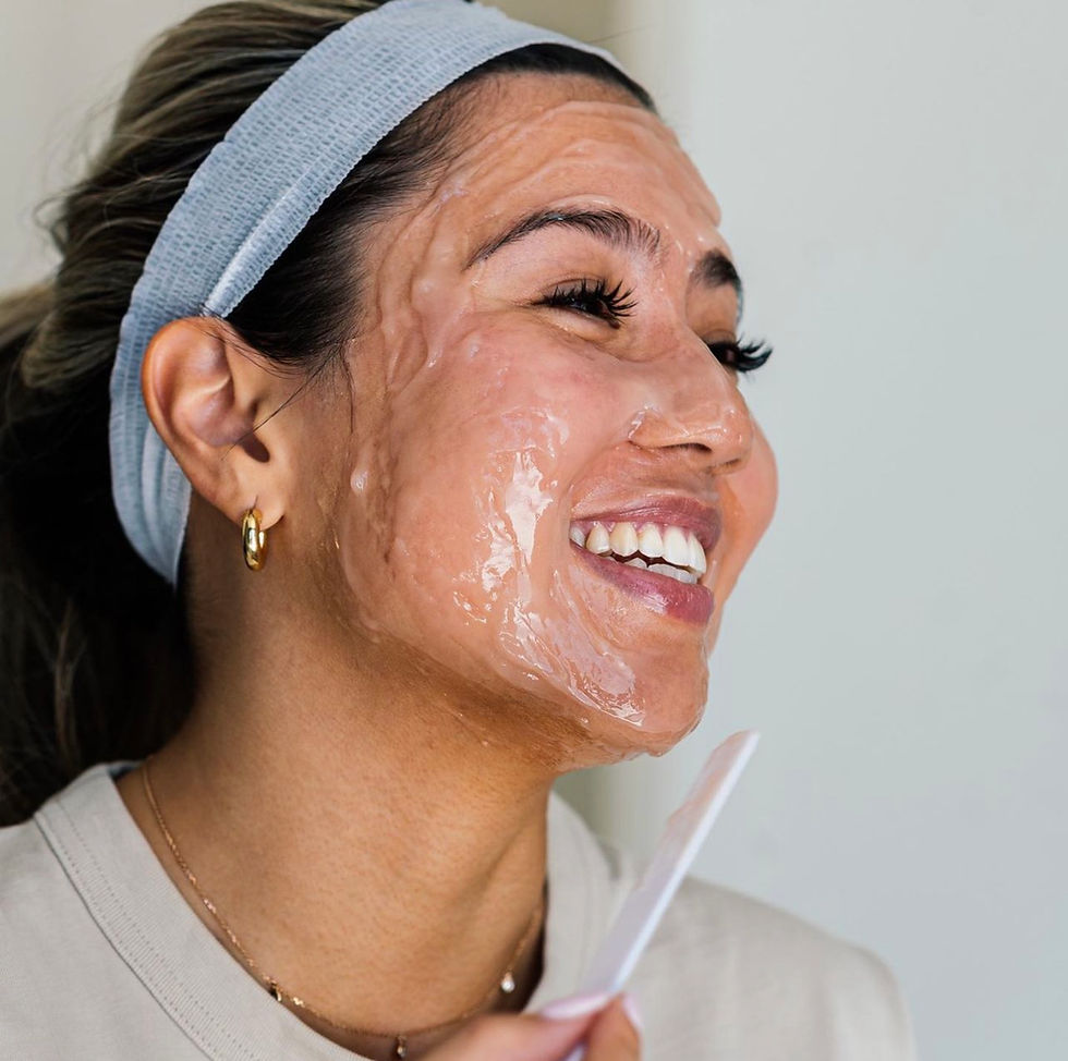 Application of CO2Lift Pro Gel Mask