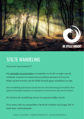 Stilte Wandeling 12 september