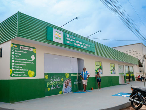 Tomé-Açu Celebra a Reinauguração da Nova Unidade Básica de Saúde Maria Jamira Veloso