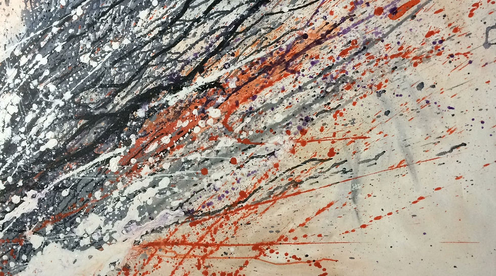 Acrylic & emulsion on canvas 2019 - commission