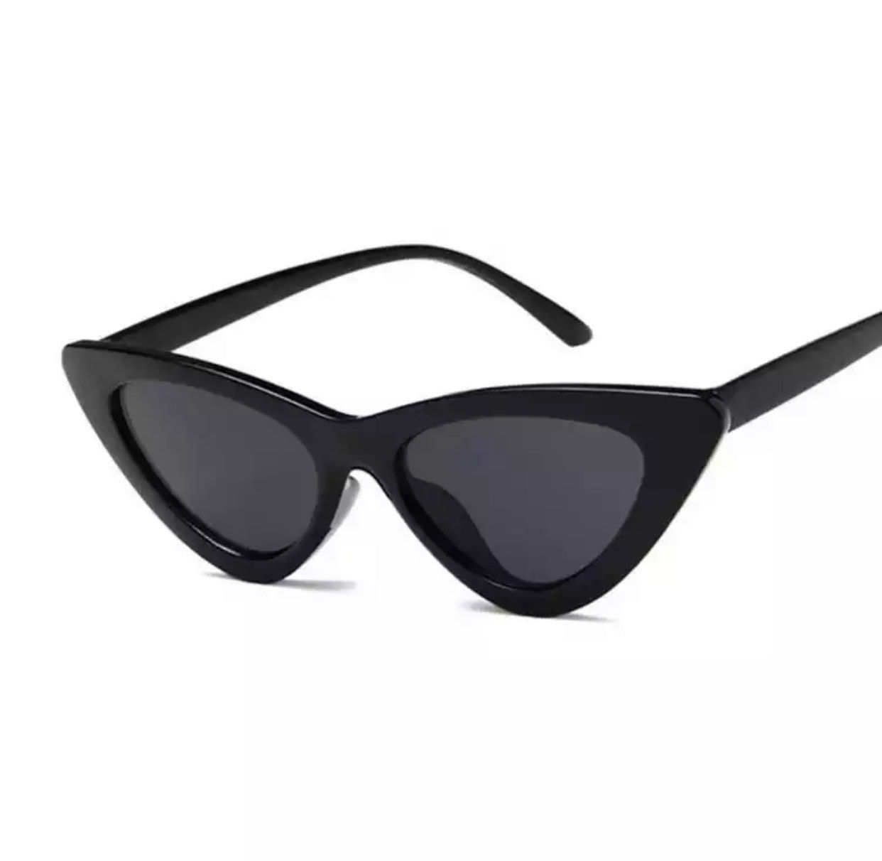 Cateye Retro Sunnies Black
