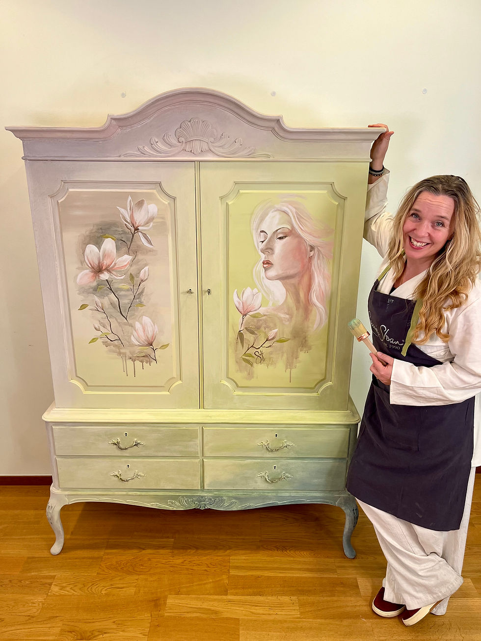 Måla möbel med Chalk Paint