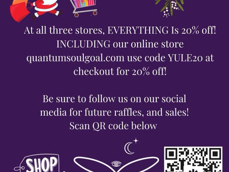 Holiday Sale!