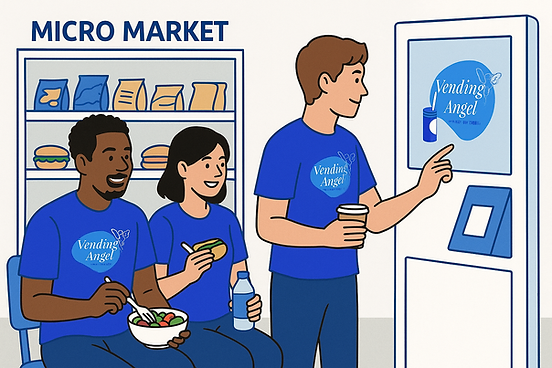 vending angel llc smart coolers and micro-markets