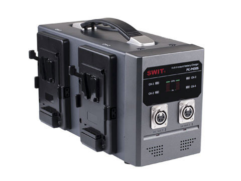 PC-P430S 4-ch V-mount Battery Quick Charger