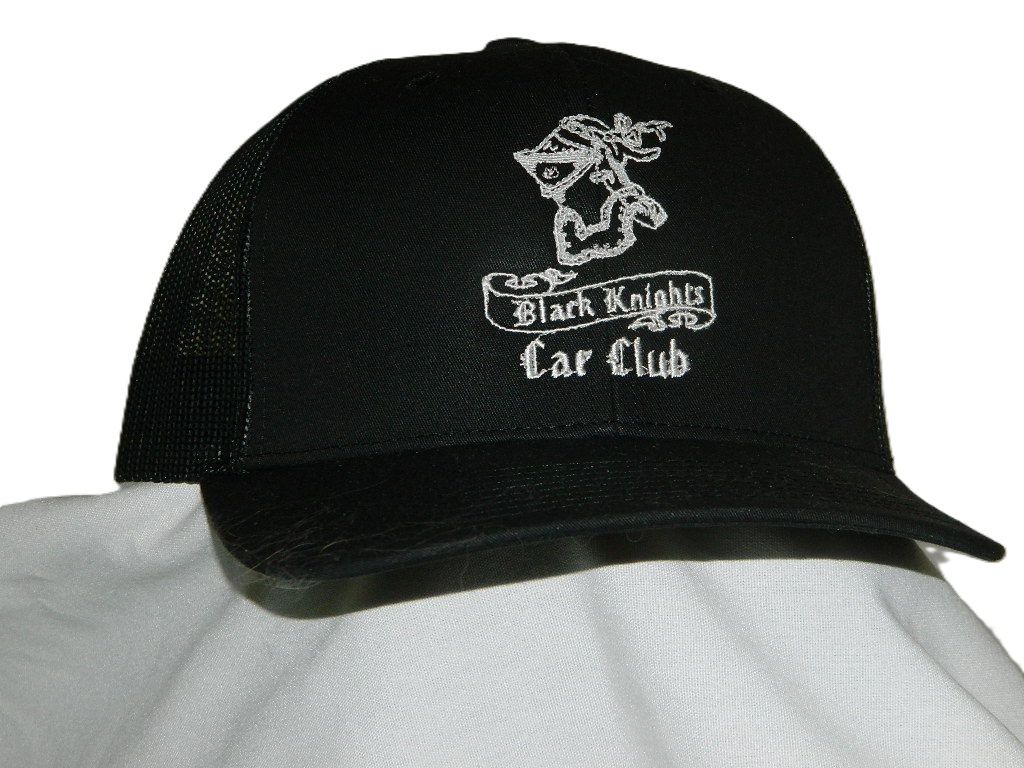 Black Knights Logo Hat-- Black