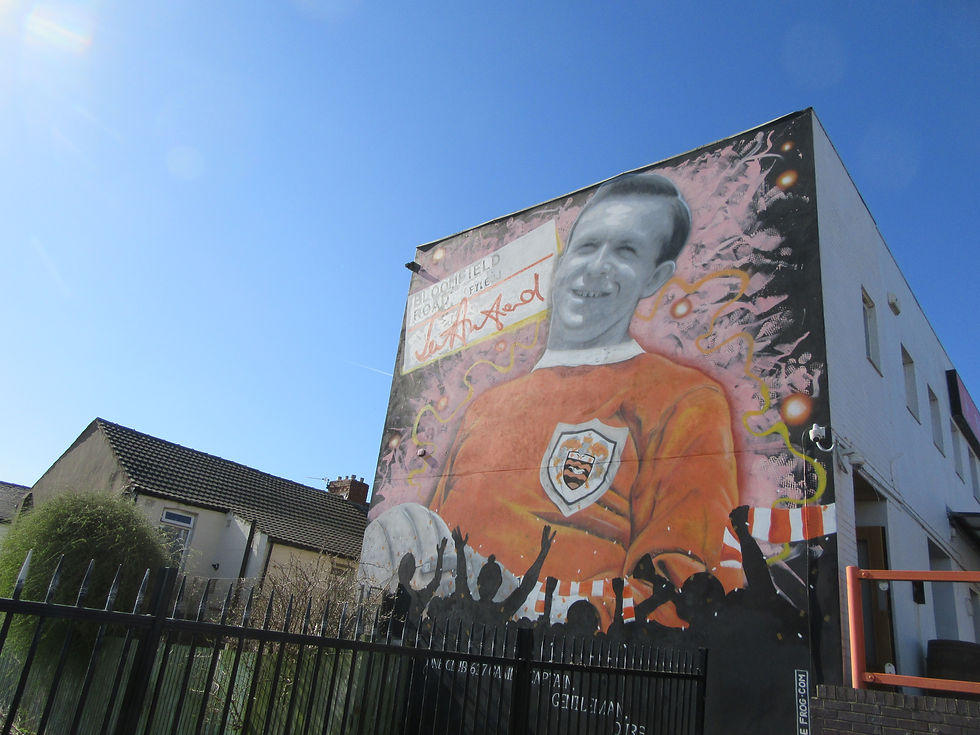 Blackpool are clearly proud of thier football history