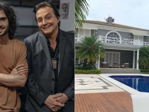 Fábio Jr. coloca mansão em que mora com Fiuk à venda por R$ 8,5 milhões