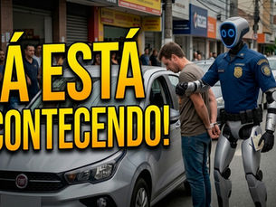 Robôs já patrulham ruas na China: quanto tempo até chegar ao Brasil?