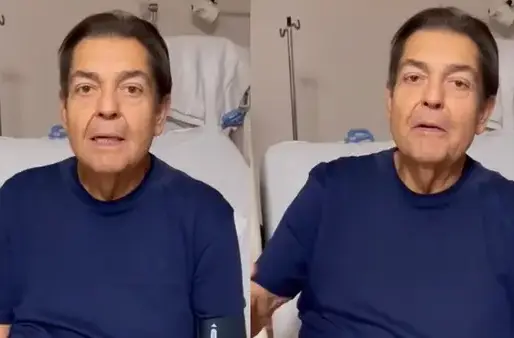 Faustão fala pela primeira vez após transplante: ‘sinto como se o meu coração batesse ainda 