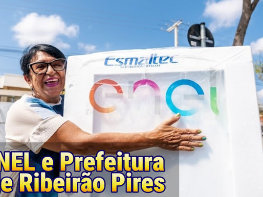 ENEL e Prefeitura de Ribeirão Pires firmam parceria para troca de geladeiras e lâmpadas