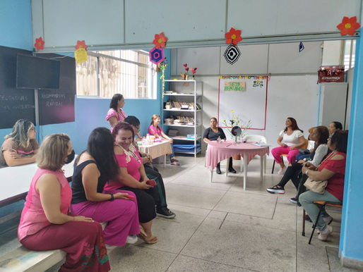 CAPS de Ribeirão Pires homenageou mulheres pacientes nesta sexta