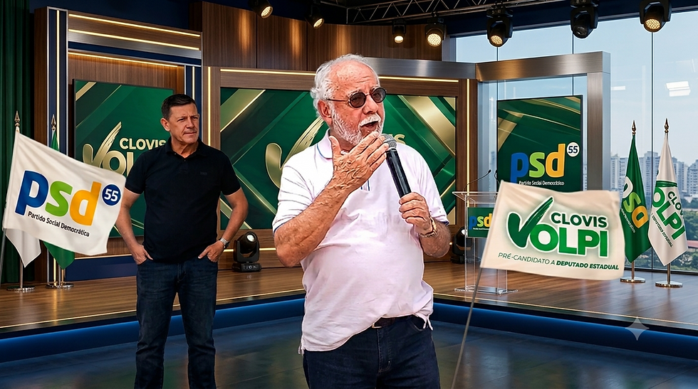 Clovis Volpi lança candidatura a deputado estadual com foco no fortalecimento do Grande ABC