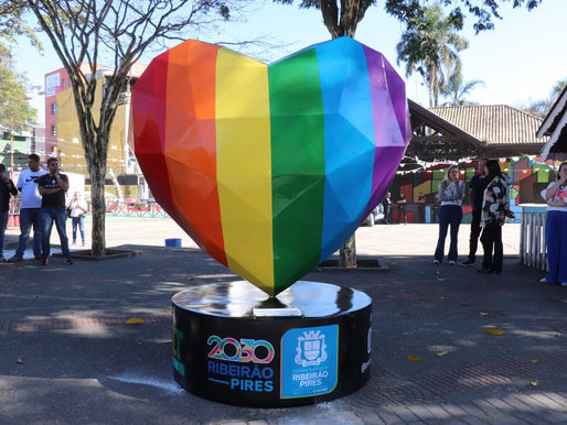 Ribeirão Pires inaugura Monumento à Diversidade na Vila do Doce