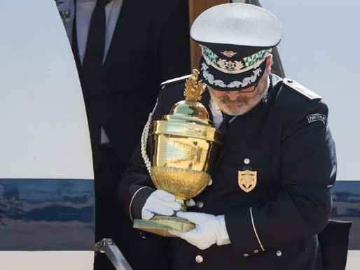 Coração de Dom Pedro I chega a Brasília para o 7 de Setembro