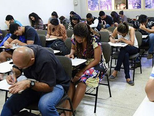 Inscrições para exame de jovens e adultos terminam nesta sexta