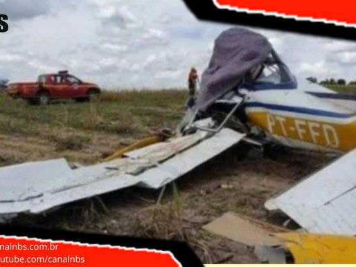 Mais um acidente de avião, um piloto morreu após queda interior de Minas Gerais