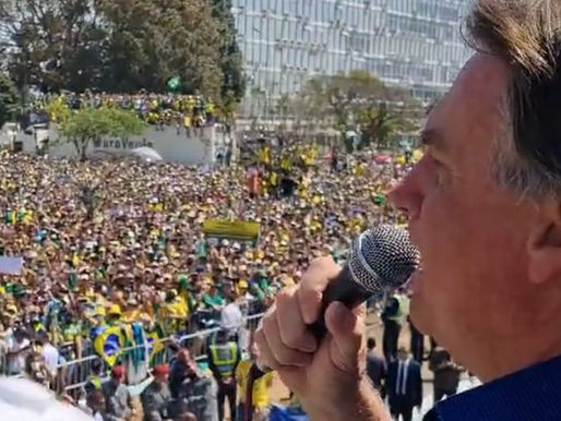 Bolsonaro recua no que disse aos milhões de brasileiros e apoiadores que sairam as ruas