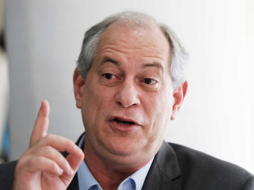 'Covardia inominável', diz Ciro sobre ausência de Bolsonaro e Lula em debates