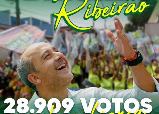 Guto Volpi é reeleito prefeito vence com 46,72% dos votos em Ribeirão Pires