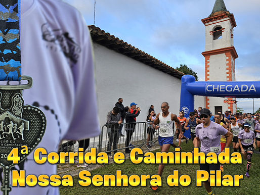 4ª Corrida e Caminhada Nossa Senhora do Pilar segue com inscrições abertas em Ribeirão Pires