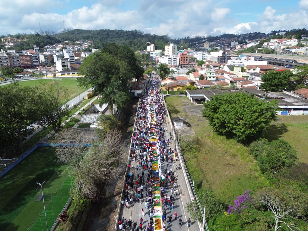 Fiéis acompanharam orações e bênção ao Hospital e Maternidade São Lucas Foto: Felipe Crus/PMETRP