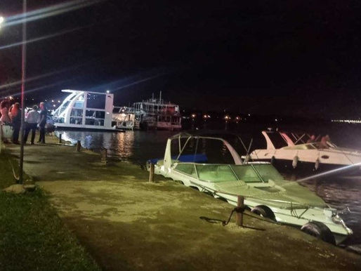 80 pessoas em uma embarcação encalha no Lago Paranoá; bombeiros fazem resgate