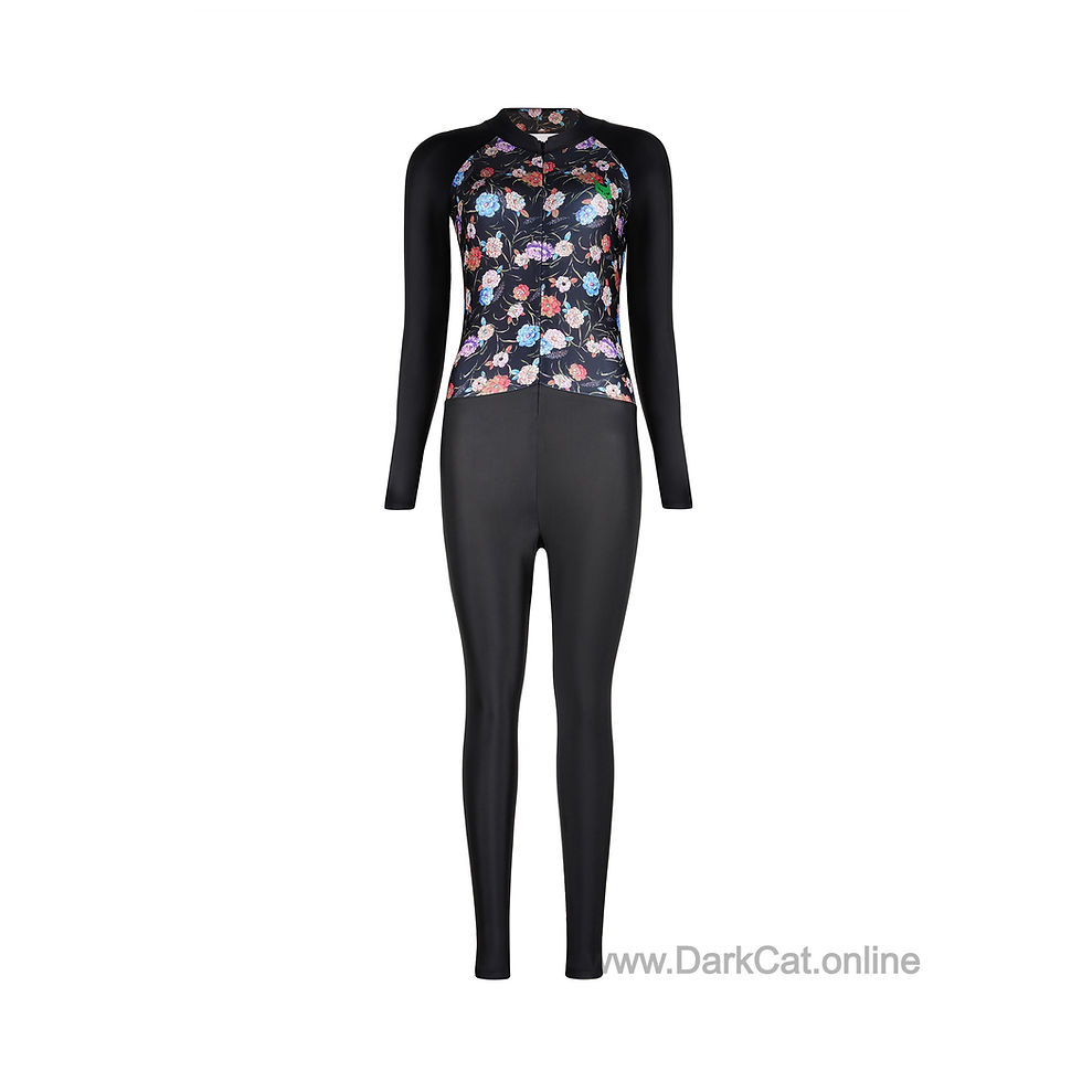 AeroCool Bodysuit-Flowers