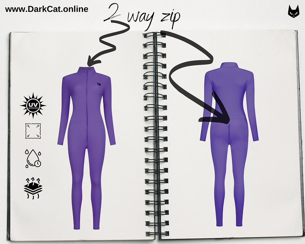 Thumbnail: 2Easy Bodysuit-Purple Plum