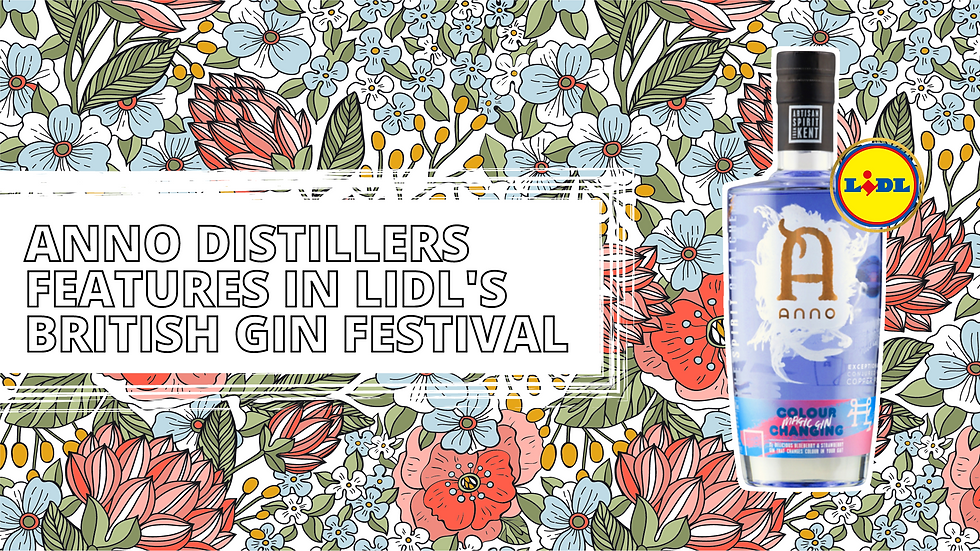 Anno Distillers features in Lidl's British Gin Festival