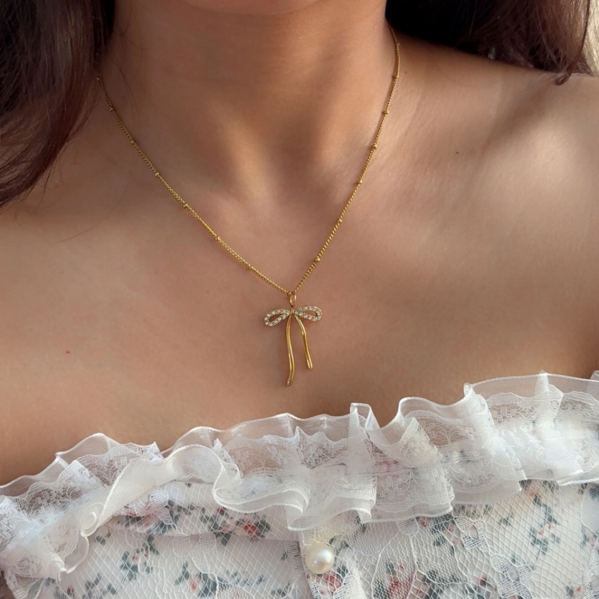 Gigi Necklace - 18K Gold Plated