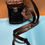 Thumbnail: Brown Crossover Cell Phone Holder Gator Inlay