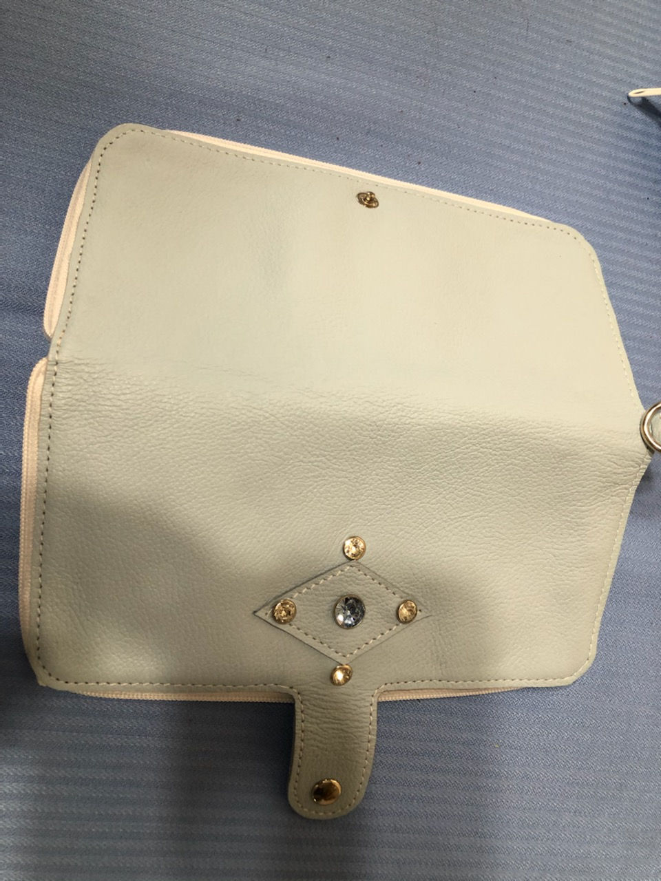 Thumbnail: Handmade Women's Tote - Powder Blue