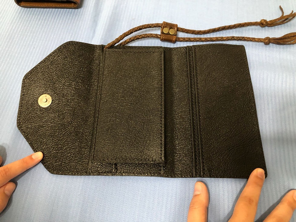 Thumbnail: Women's Leather Clutch Wristlet Wallet