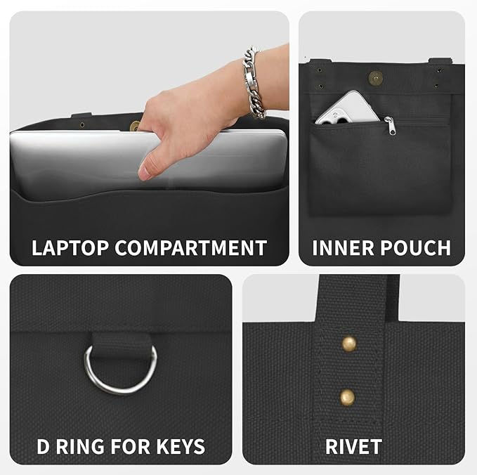 Thumbnail: Canvas Tote - Embroidered