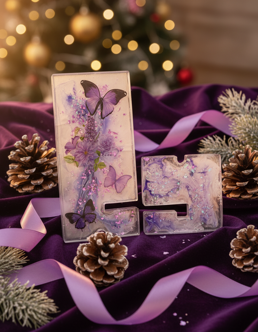 Thumbnail: Purple Butterfly Collection – Design #2: The Garden of Grace