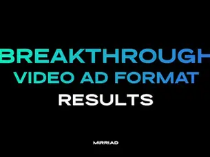 Global CPG Giant Advances Partnership with Mirriad Achieving Strong Virtual Product Placement Results with Younger, Diverse Audiences