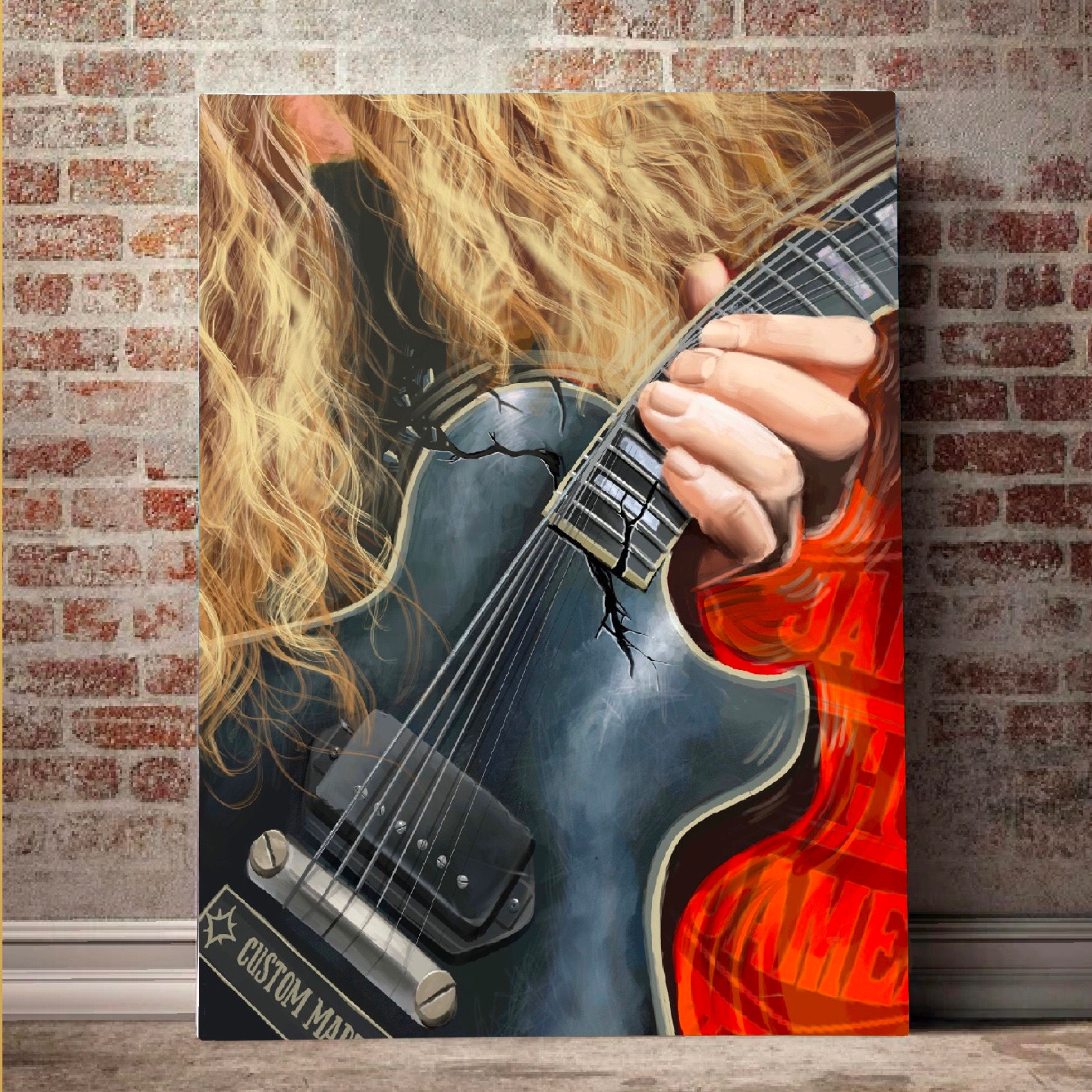 "Jared James Nichols" Canvas Print 32x24