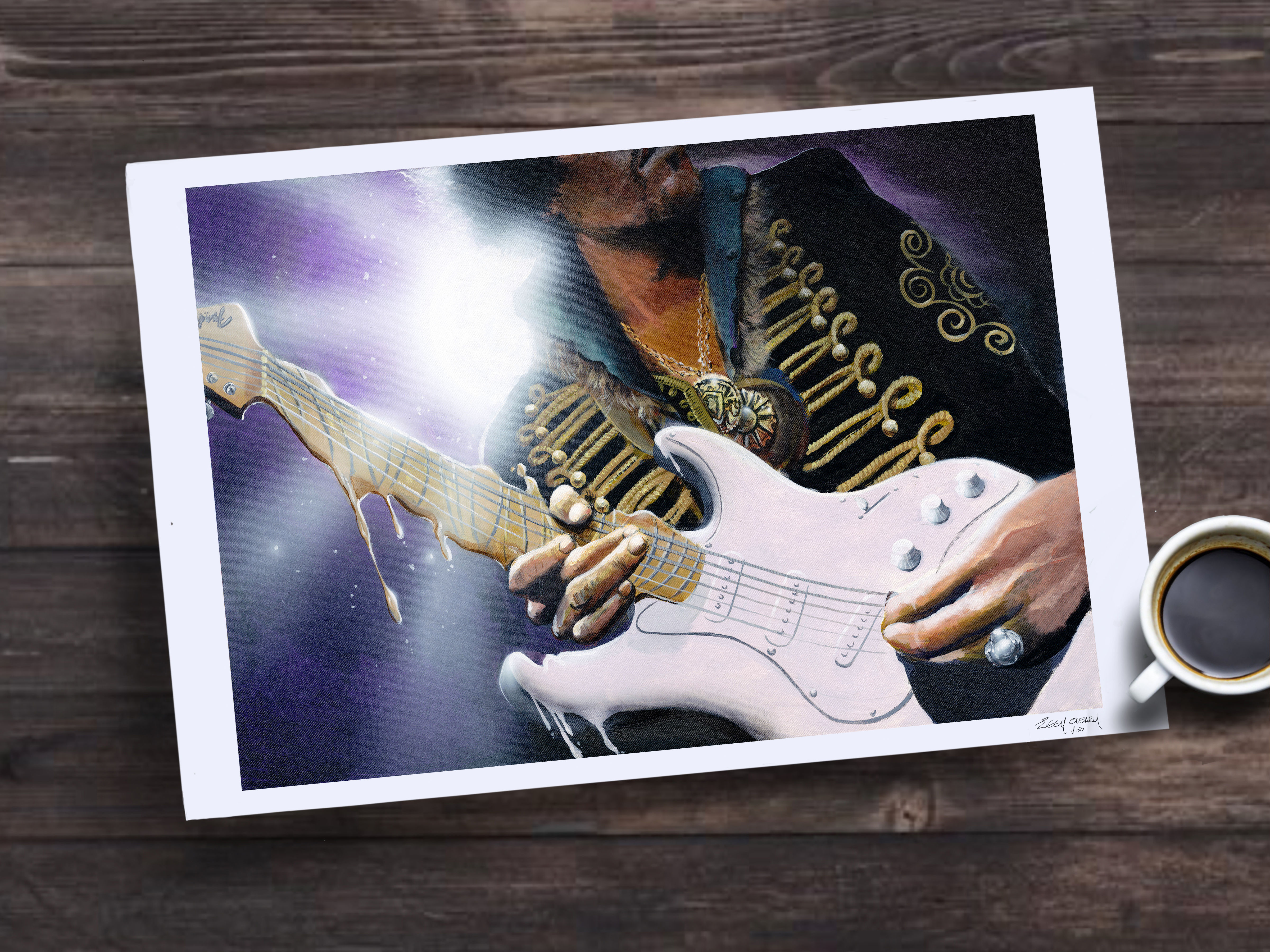 "Jimi" 13 x 19  print