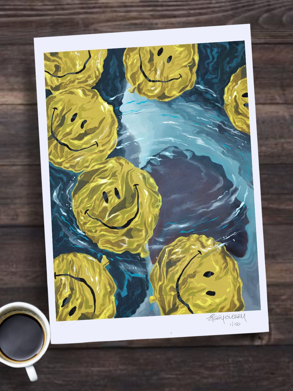 "Smile! You Son of a Bitch" 13x19 Limited Edition print